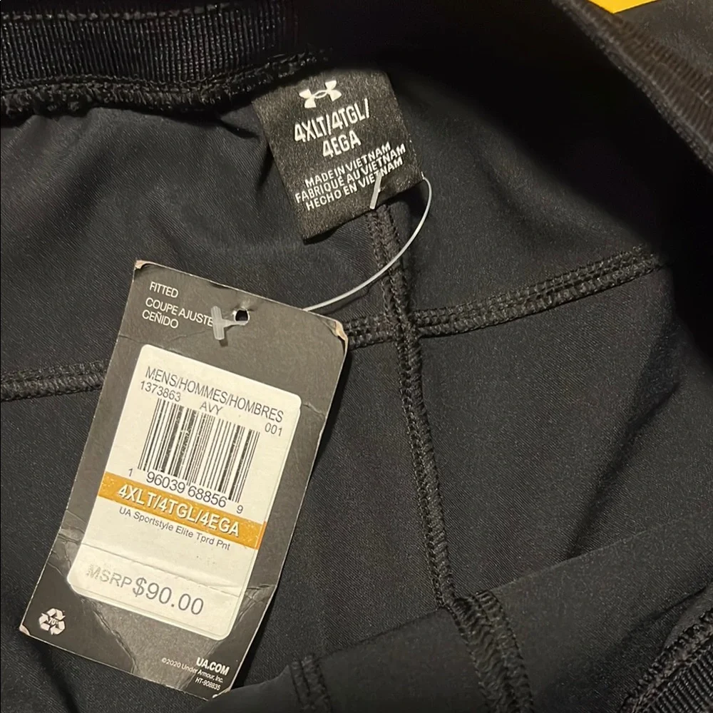 Under Armour Black Sweatpants Performance Joggers - Picture 8 of 8